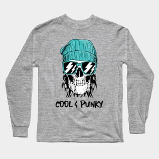 Cool & Punky Skull Long Sleeve T-Shirt